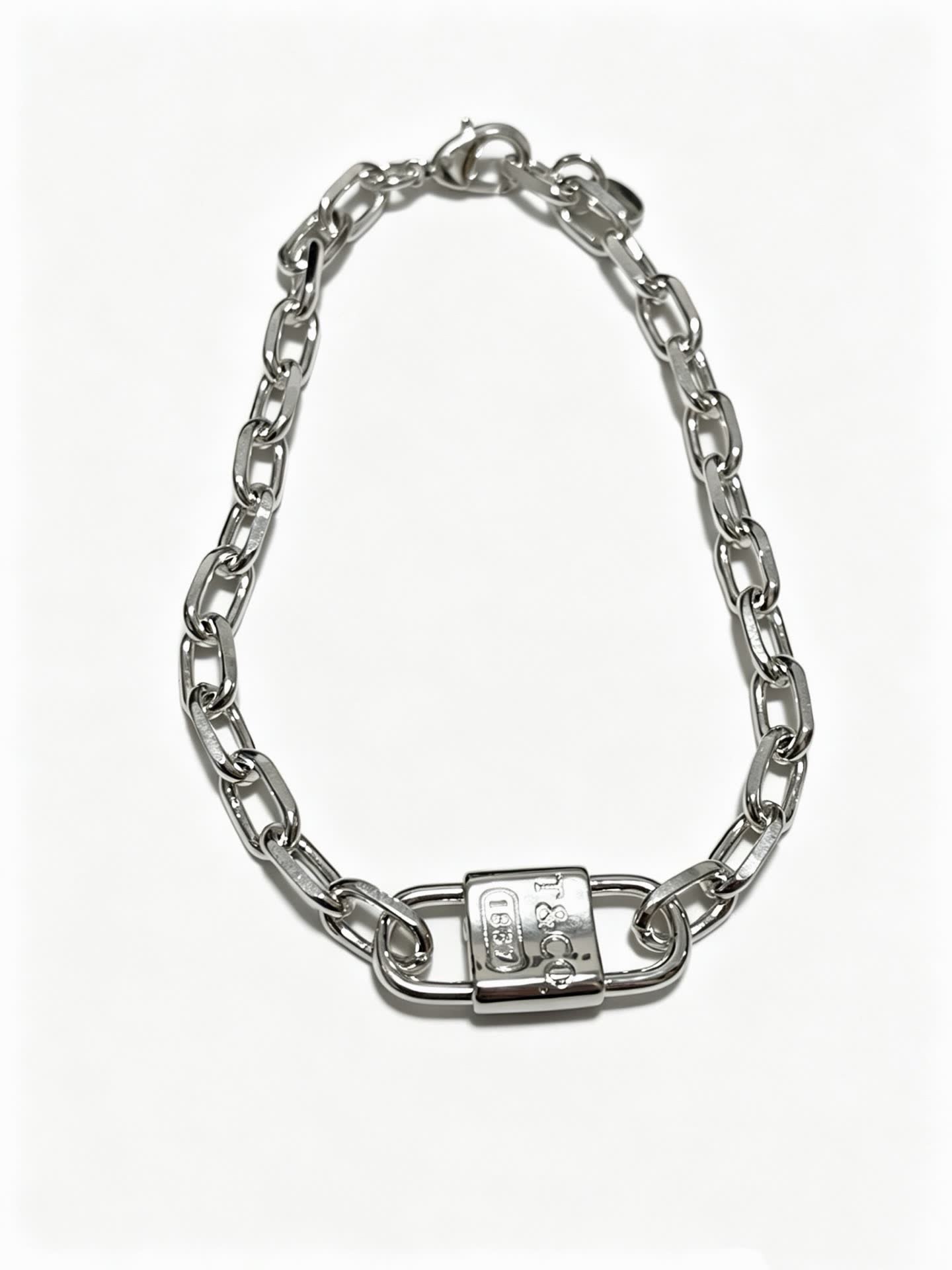 Tiffany & Co. Lock Charm Bracelet